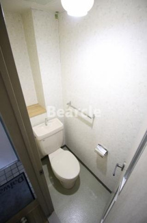 【トイレ】 | ブライトソレム3 | ゆったりとした空間のトイレです