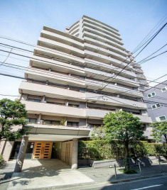 ザ・パームス東中野エアリィタワーの外観