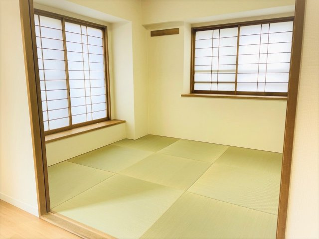 ライオンズマンション京王南大沢の和室|～リビングに隣接している6.0帖の和室です～