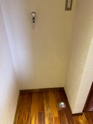 【設備】 | セザンヌ石巻 | 洗濯機置き場 完成イメージ（※別物件、同タイプのお部屋です）