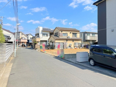 【前面道路含む現地写真】 | 葛飾区東金町7丁目新築分譲住宅