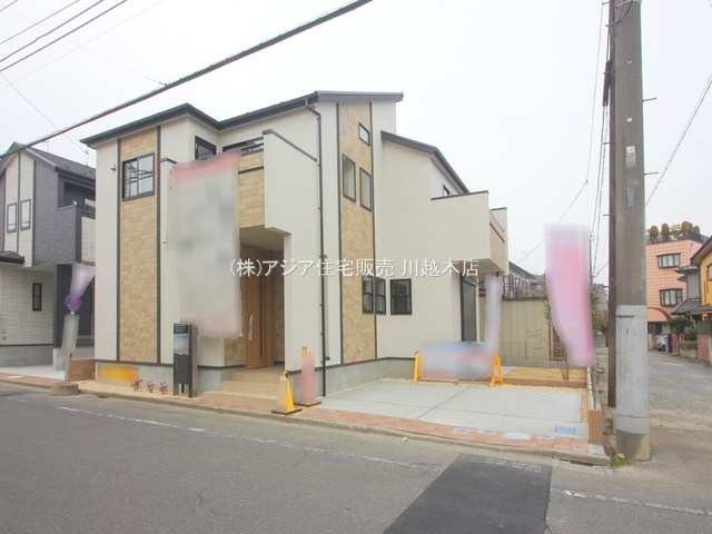 川越市岸町1丁目　新築戸建の外観|2号棟　角地