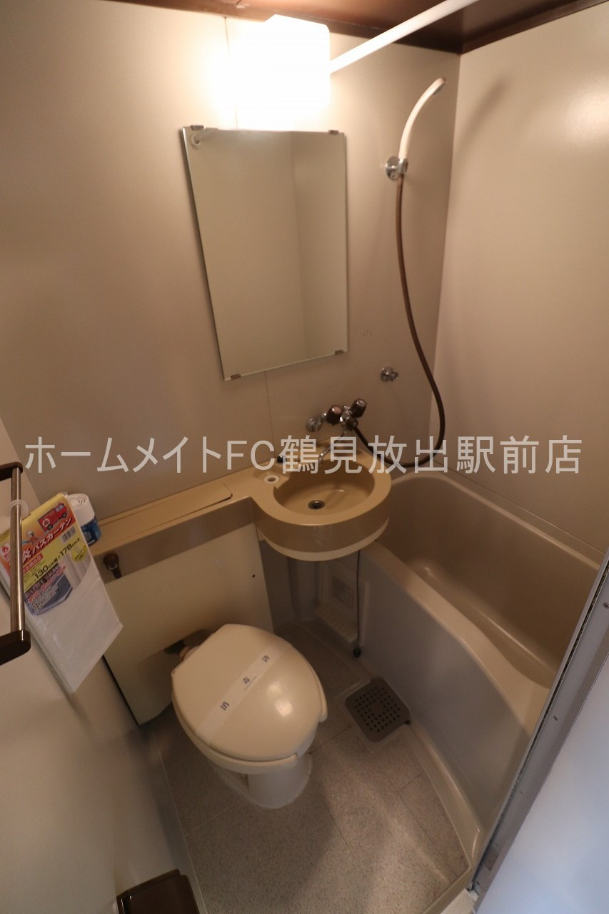 レアレア徳庵17番館の浴室
