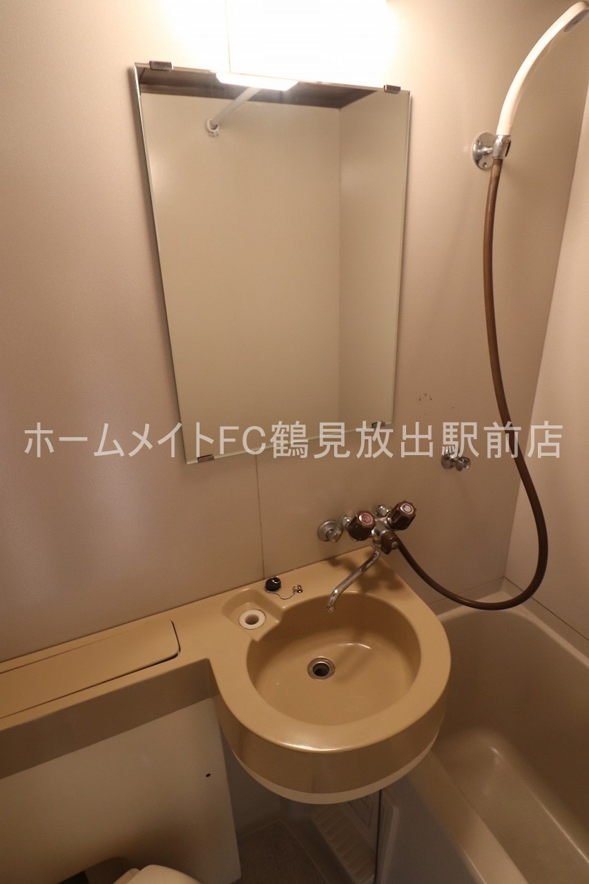 レアレア徳庵17番館の洗面所