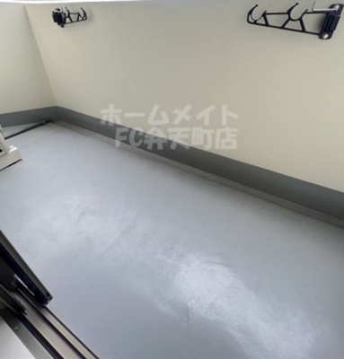 【バルコニー】 | La Benten | お洗濯にも便利なバルコニー付き