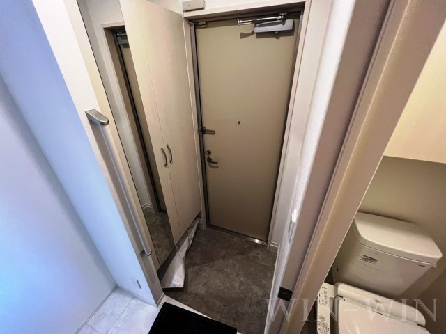 ヴェール東橋良の玄関