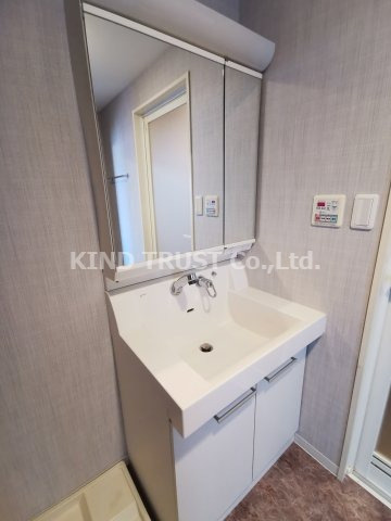 リバープレイス梅田北の洗面所|使いやすい洗面所です