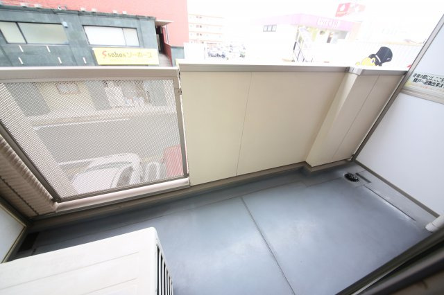 セントレ青山のバルコニー