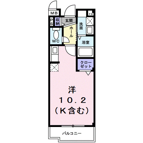 セントレ青山の間取り