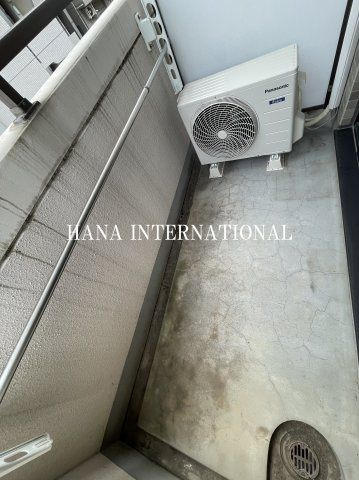 リヴイン国立のバルコニー