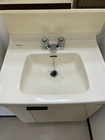 仲介手数料0円！！関ハイツの洗面所