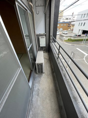 仲介手数料0円！！関ハイツのバルコニー