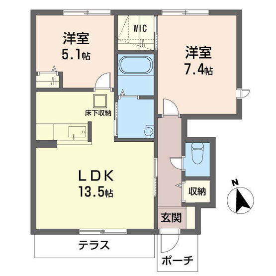 【間取り】 | ＭＡＳＴ　ＣＯＵＲＴ秋葉