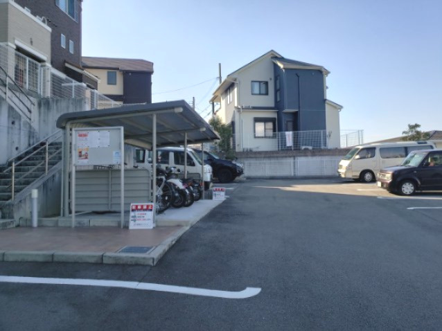 舞子坂ヒルズⅢの駐車場|敷地内☆神戸市垂水区　舞子坂ヒルズⅢ☆