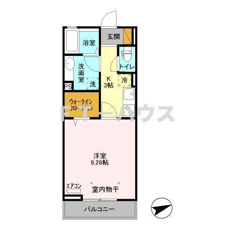 eterno Haru（エテルノ ハル）の間取り