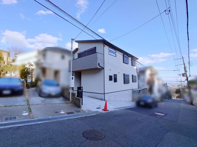 【前面道路含む現地写真】 | 西宮市　苦楽園四番町　新築戸建