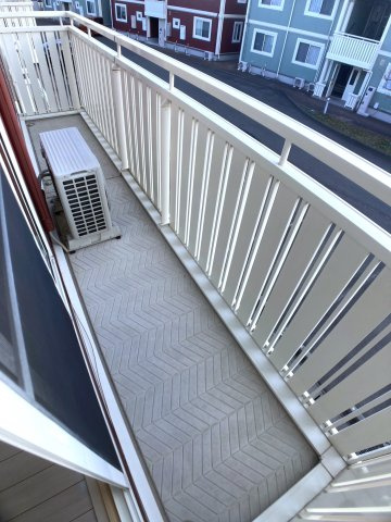 リビングタウン向中野Dのバルコニー