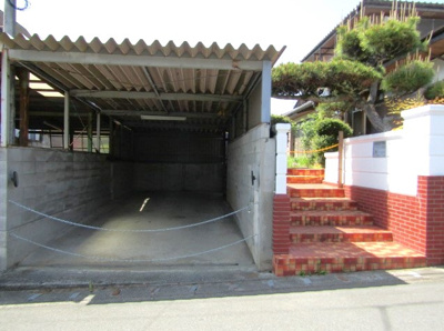 【駐車場】 | 甲斐市牛句　中古戸建て | 駐車場です