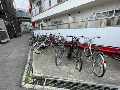 【その他】 | プレアール上新庄３ | 駐輪場です