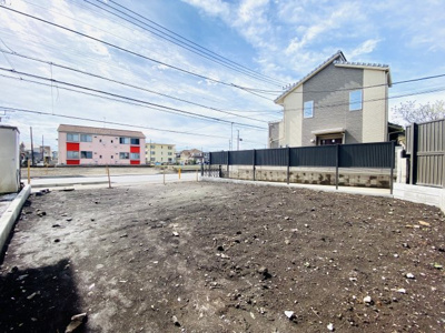 【外観】 | ☆整形地・南道路！駅まで平坦真直ぐ徒歩１０分☆藤沢市亀井野４丁目／建築条件なし売地