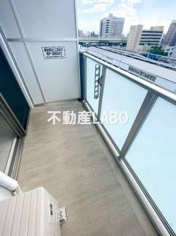 プライムステージ弁天町のバルコニー