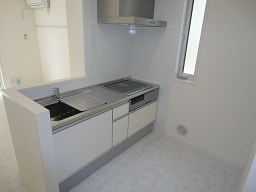 【キッチン】 | ラ・ブランシュ | システムキッチン3口