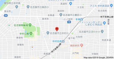【地図】 | ソレイユ中村日赤
