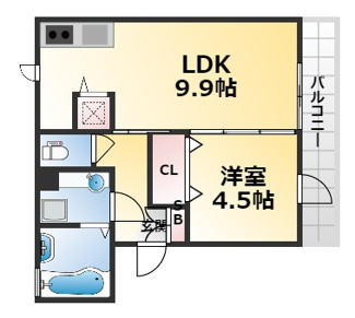 【間取り】 | フラット松原