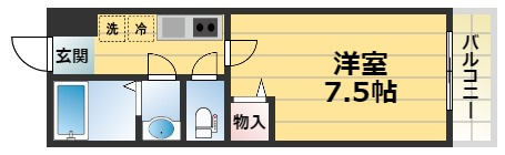Mpi’s京都西院（エムピーアイズ京都西院）の間取り