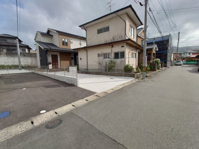 【Luminous－ルミナス－】－フタバホームー小倉南区長尾4丁目　【小倉南区　新築戸建て】の前面道路含む現地写真|交通量も少なく駐車しやすい♪
