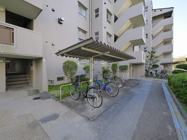 新大宮ハイタウンDのその他共用部分|駐輪場です