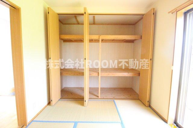 黒木貸家の収納|収納のためのスペースです