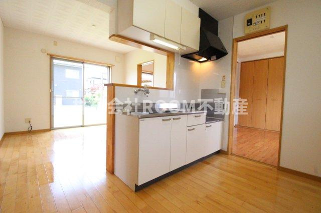 黒木貸家の居間・リビング|使いやすい居間です