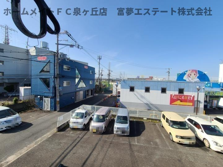 パナハイツの駐車場
