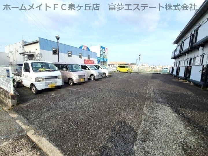 パナハイツの駐車場