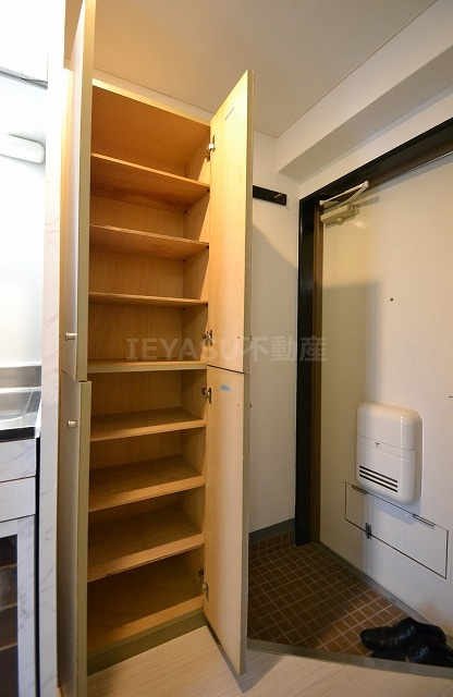 広島市南区大州２丁目の賃貸マンションの収納