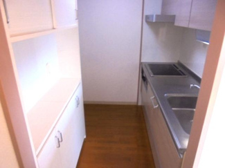 【キッチン】 | ウエルメゾン江坂 | キッチンスペース★（同タイプ部屋より）