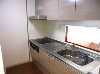 【キッチン】 | ウエルメゾン江坂 | 対面式システムキッチン★（同タイプ部屋より）