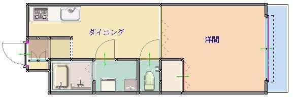 アメニティーⅡの間取り