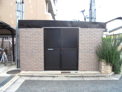 【その他共用部分】 | ウェルメゾン江坂 | 敷地内ゴミ置き場★