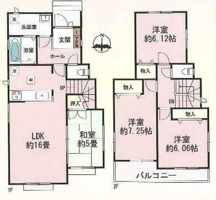 尾張旭市庄南町2期 全2棟　＜仲介手数料無料＞瑞鳳小・西中　新築一戸建て