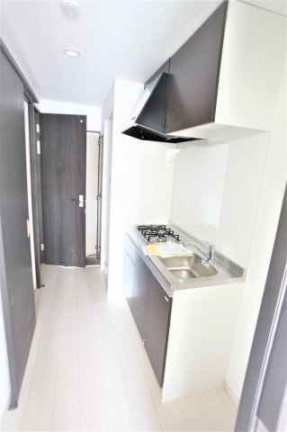 船橋市前原西２丁目のアパートのキッチン|きれいなキッチンです