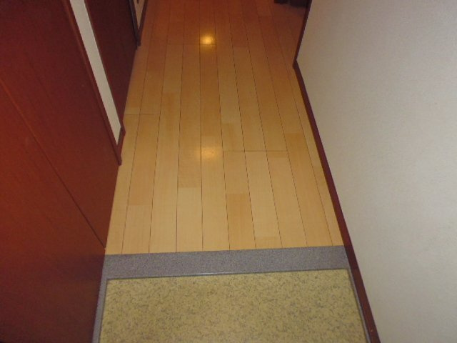 グランディールAの玄関