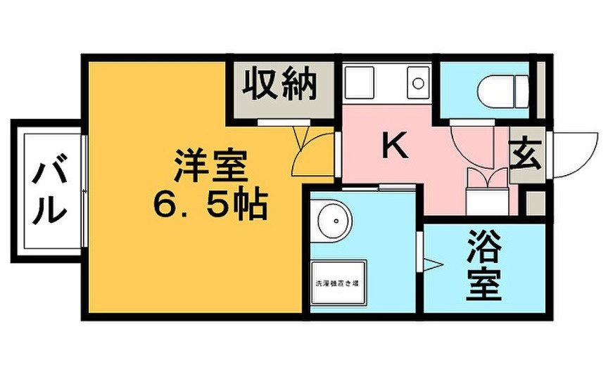 アムール東櫛原の間取り