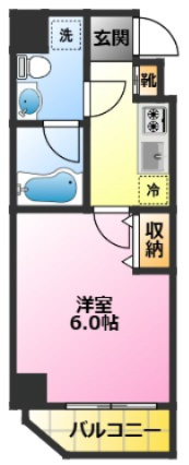 スパシエソリデ武蔵小杉の間取り|インターネット無料♪