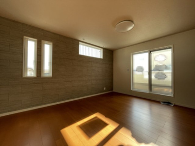 【居間・リビング】 | 大津市坂本2丁目11　中古戸建 | 2階リビング