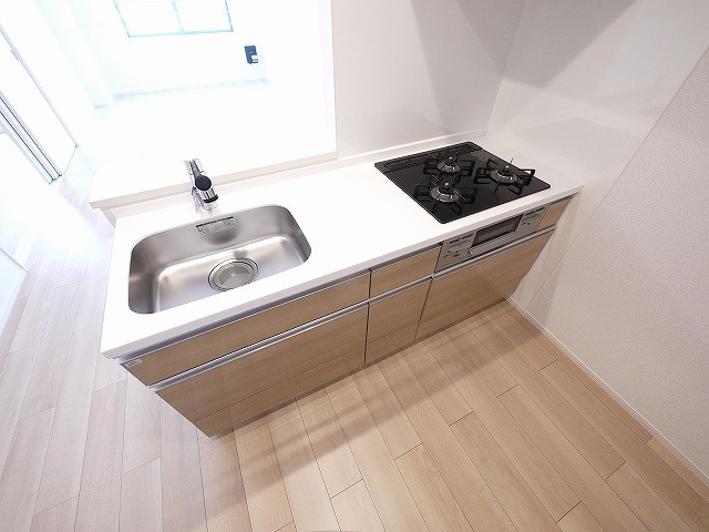 アネモスヒルズ天理Ⅰのキッチン|きれいなキッチンです