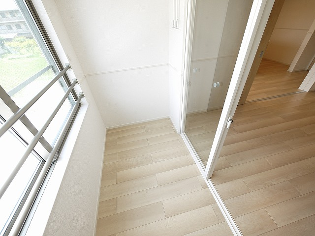 アネモスヒルズ天理Ⅰのバルコニー|バルコニー付きです