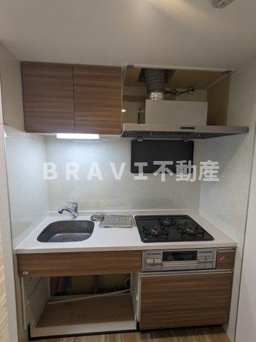 ラフィット松屋町 BRAVI不動産のキッチン