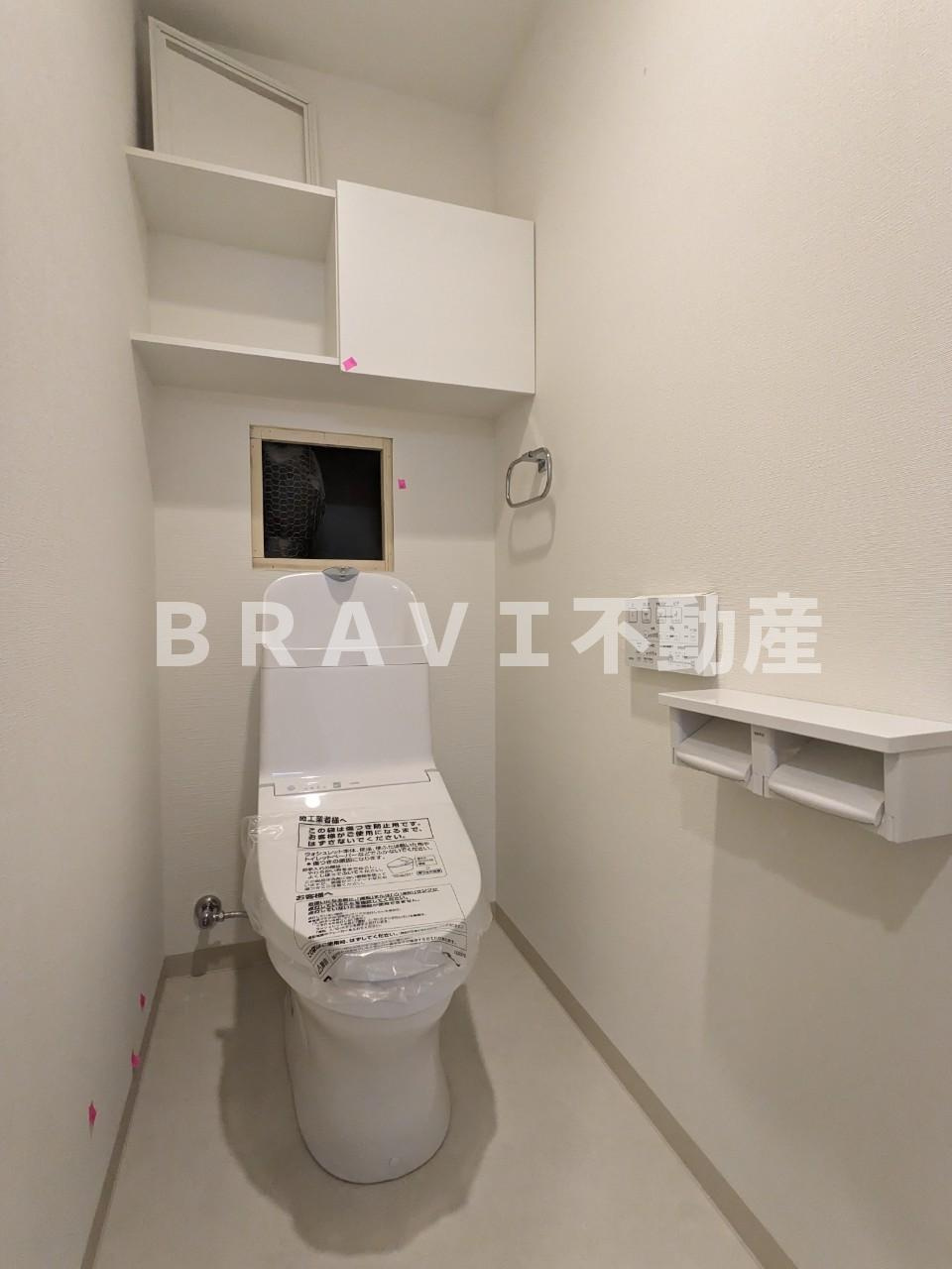 ラフィット松屋町 BRAVI不動産のトイレ